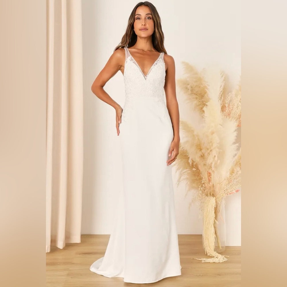 Lulu’s white dress (wedding)